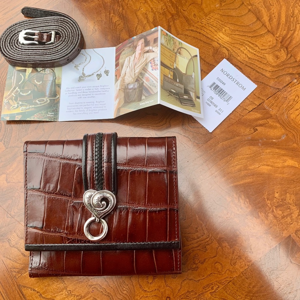 New Brighton Leather Wallet On String